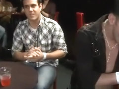 Gay stripper party with wild male strippers