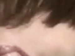 Asian crossdresser drills a chap