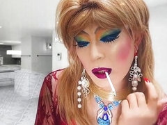 sissy niclo sexy makeup after smoking2