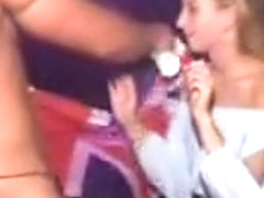 Girls sucking strippers