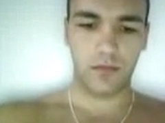 Straight guys feet on webcam #302