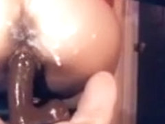 Girl Fucks Dildo On Chair