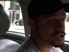 Pretty tranny babe Gabby Abelha in wild anal sex and blowjob