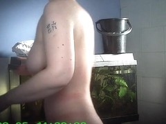 Bathroom Spy - Girlfriend Before & After Shower - Hidden Cam