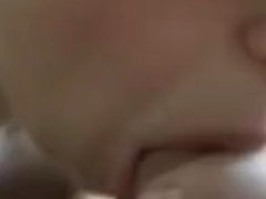 Russian sperm slurp with nas...