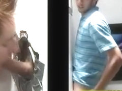 Gay gloryhole tricked straighty