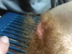 Hairy Teen Masturbation
