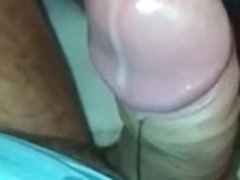 Handsfree orgasm with massager