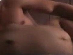 Oriental cutie rides weenie like a pro.