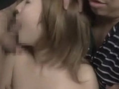 Best Japanese whore in Horny Threesome, Small Tits JAV video