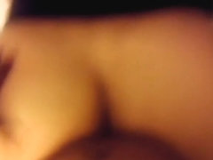 Just fucking her doggie style.