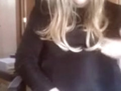 Crossdressing and wanking