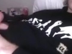 Straight guys feet on webcam #68