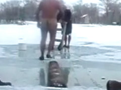 Skinny Dip into Freezing Water #3