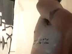 Spying on Teen Boy in The Shower