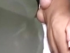 Exotic Homemade Shemale clip with Big Tits, Masturbation scenes