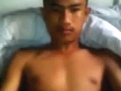 Excited legal age teenager show web camera