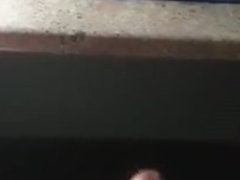 Wanking over great cock milker