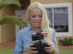 Petite Blondie Facialized