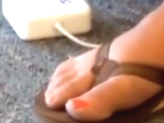 Milf Indulges Stud In His Foot Fetish