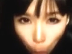 Hot asian bj w facial