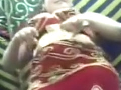 Seductive Arab belly dancer puts on a great show for me