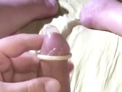 Cumming in my condom