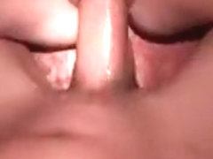 Awesome blonde babe gets ready for some