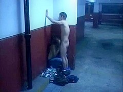 Oral-Sex and sex at the public garage