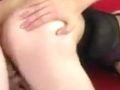 Sexy crossdresser fucked in lingerie