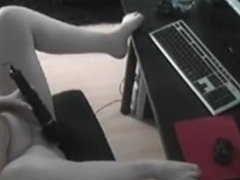 Horny Wife Masturbates Toys Alone Very Hot Webcam Show