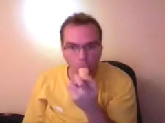 Plug, Fake Penis Play with cum