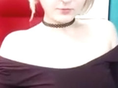 Sexy Busty babe on Webcam