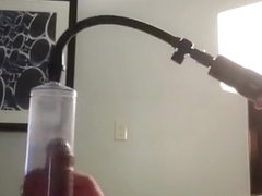 Pumping dick and balls