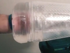 Wet Afternoon Milking my hard cock