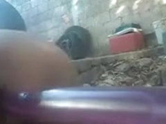 Drilling hole of hot ass