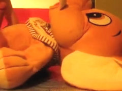 Orange elephant love 1