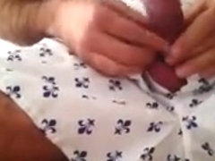 Boxers and rubber masturbation