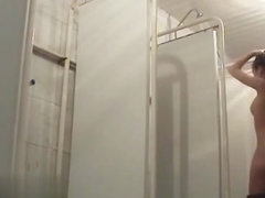 Hidden cameras in public pool showers 1048
