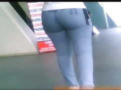 a latin girl with big ass