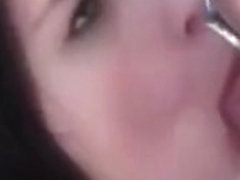 Petite Teen facial lover getting fucked