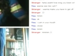 omegle. Super-sweethearts desire me cum on her tongue