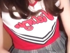 Amateur Asian CD Cheerleader JO