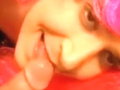 Sucking mandy`s cock