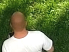 Hidden spy cam on sexy guy under my balvony