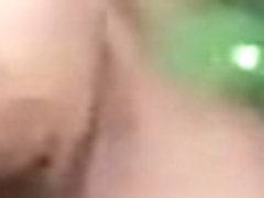 Filipina bitch with cucumber