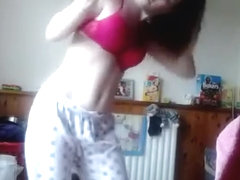 Awesome gazoo popping web camera dance movie scene