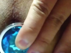 Hongkong crossdresser fuck by metel ass plug 3