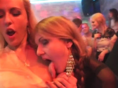 Clothed amateurs gobbling