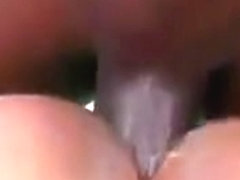 Thick Ebony Chick Fucked Outside